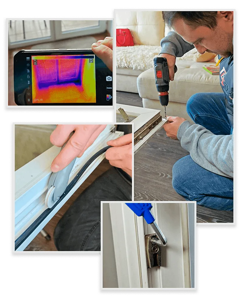 Заміна ущільнювача в металопластикових вікнах Заміна ущільнювача в металопластикових вікнах